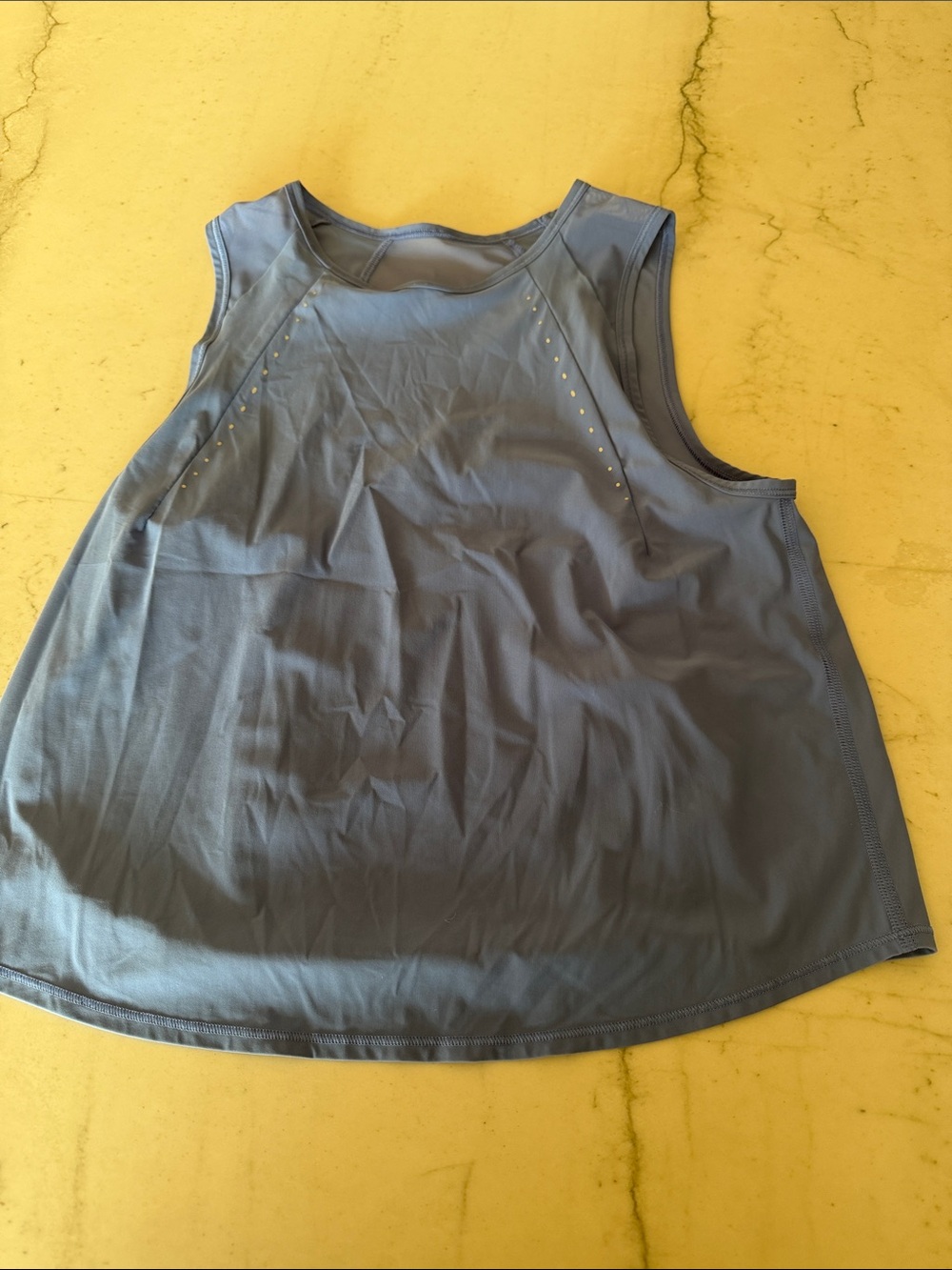lululemon athletica Slate Blue Performance Tank Top